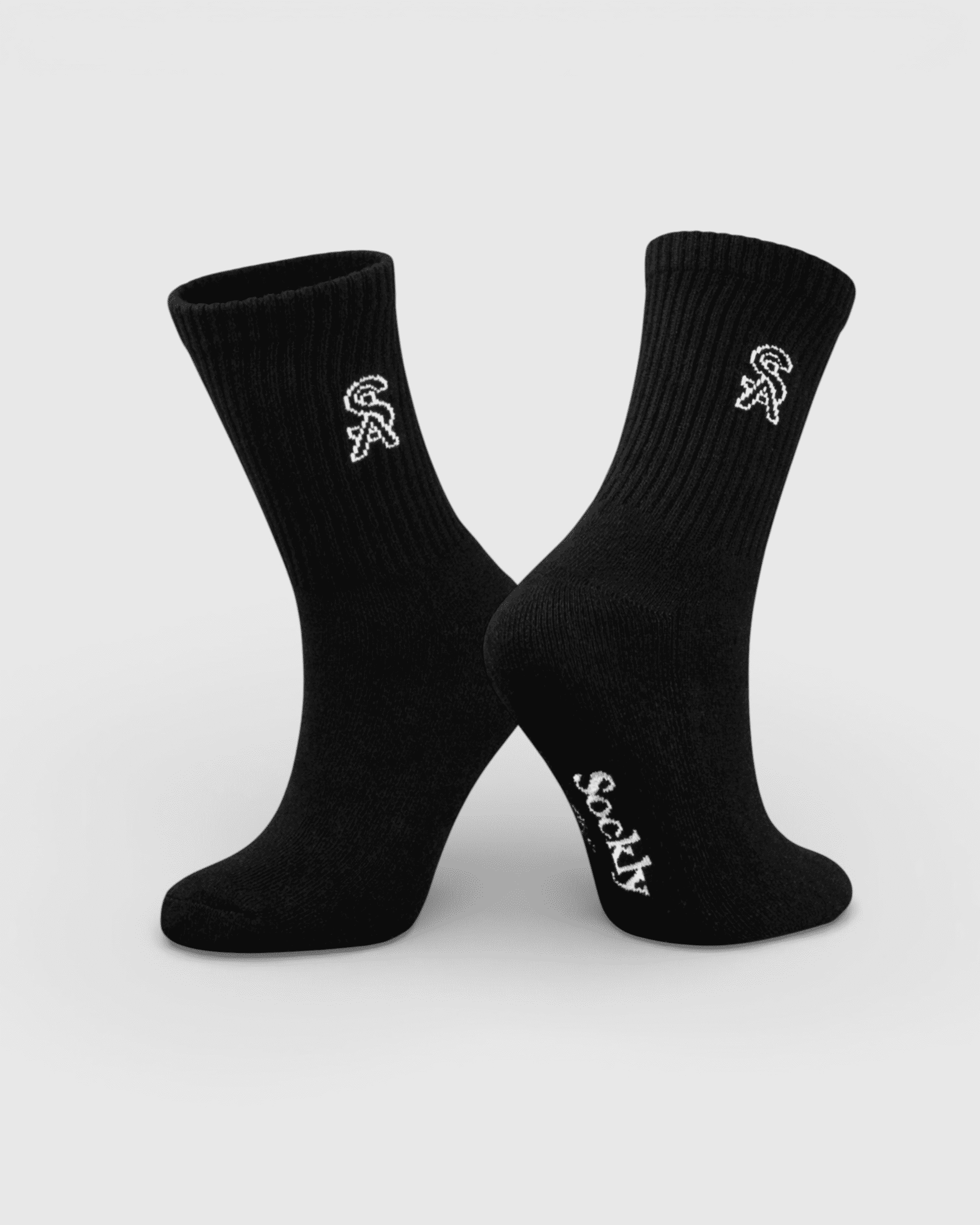Zwarte Sockly Essential sokken