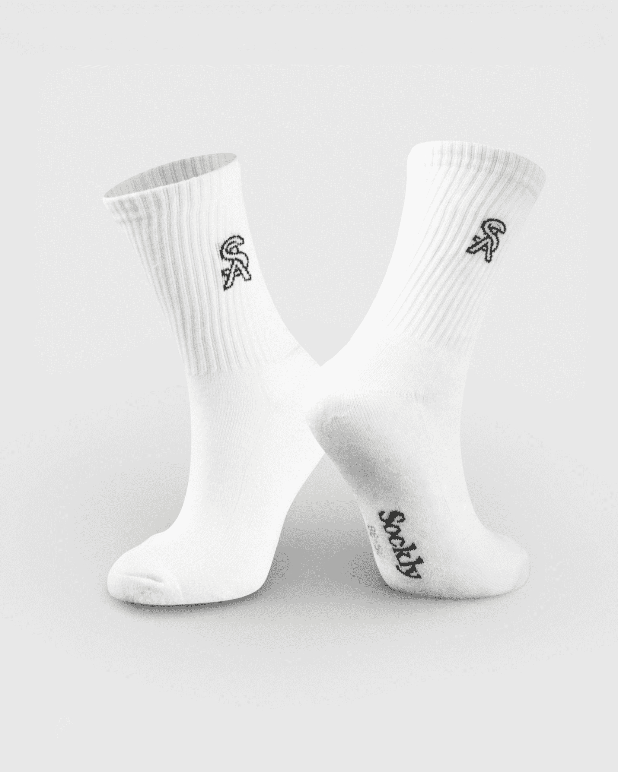 Witte Sockly Essential sokken